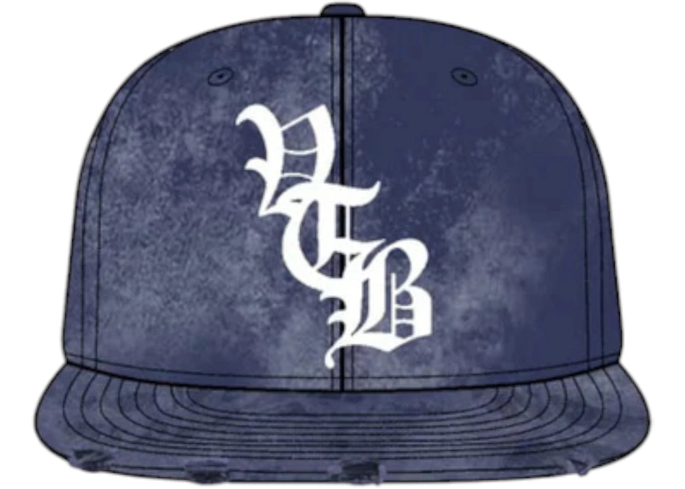 Vertabrae Snapback Cap Navy