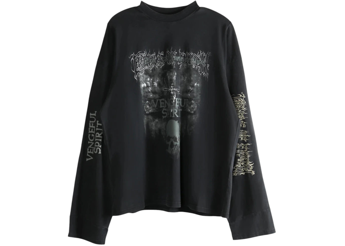 Vetements Cof Spirit Cut-Up Longsleeve T-shirt Magnet