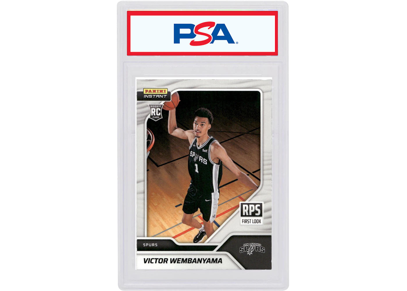 Victor Wembanyama 2023 Panini Instant RPS First Look Rookie #RPS 1 (PSA or BGS Graded)