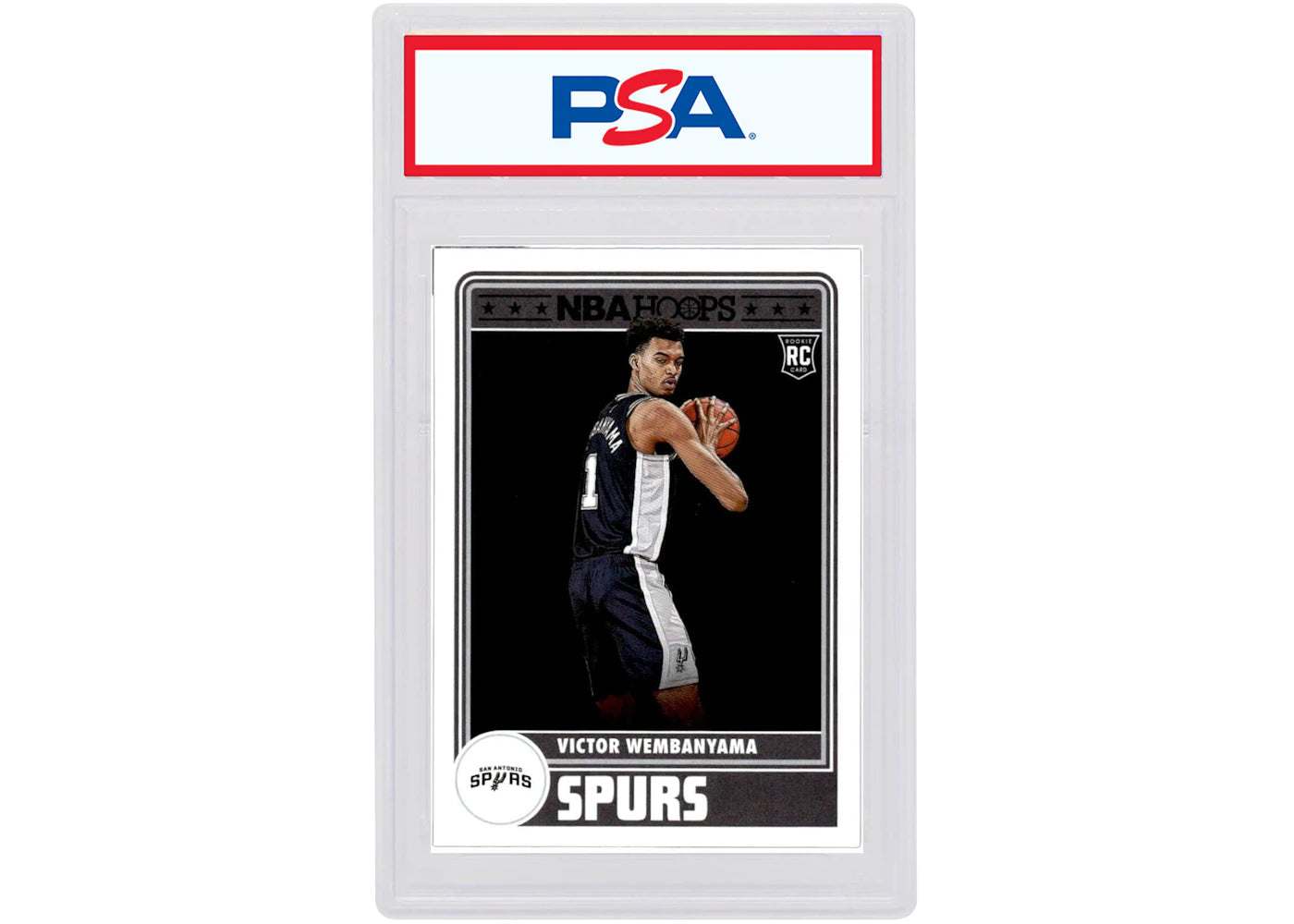 Victor Wembanyama 2023 Panini NBA Hoops Rookie #298 (PSA or BGS Graded)