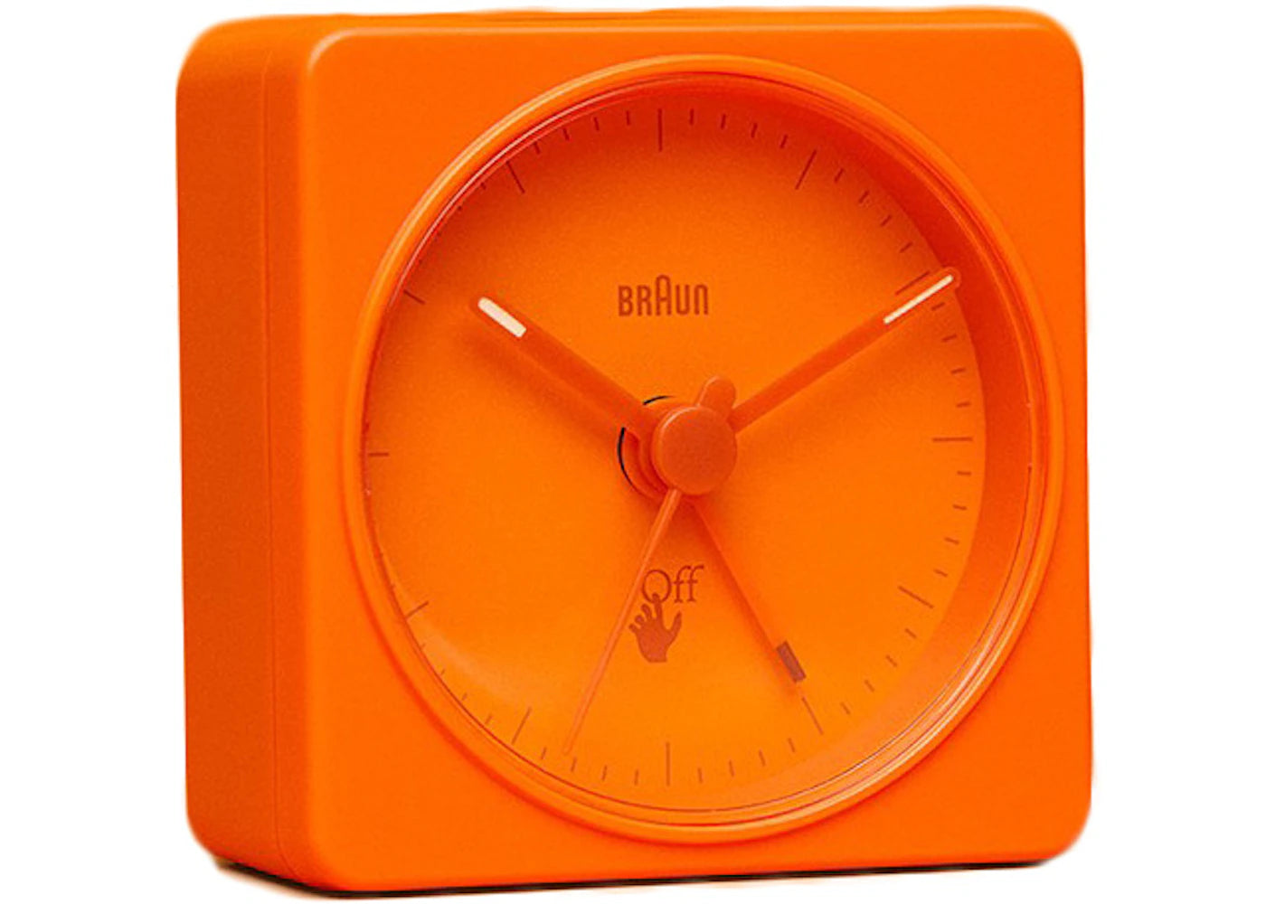 Virgil Abloh Braun Off-White Alarm Clock Orange