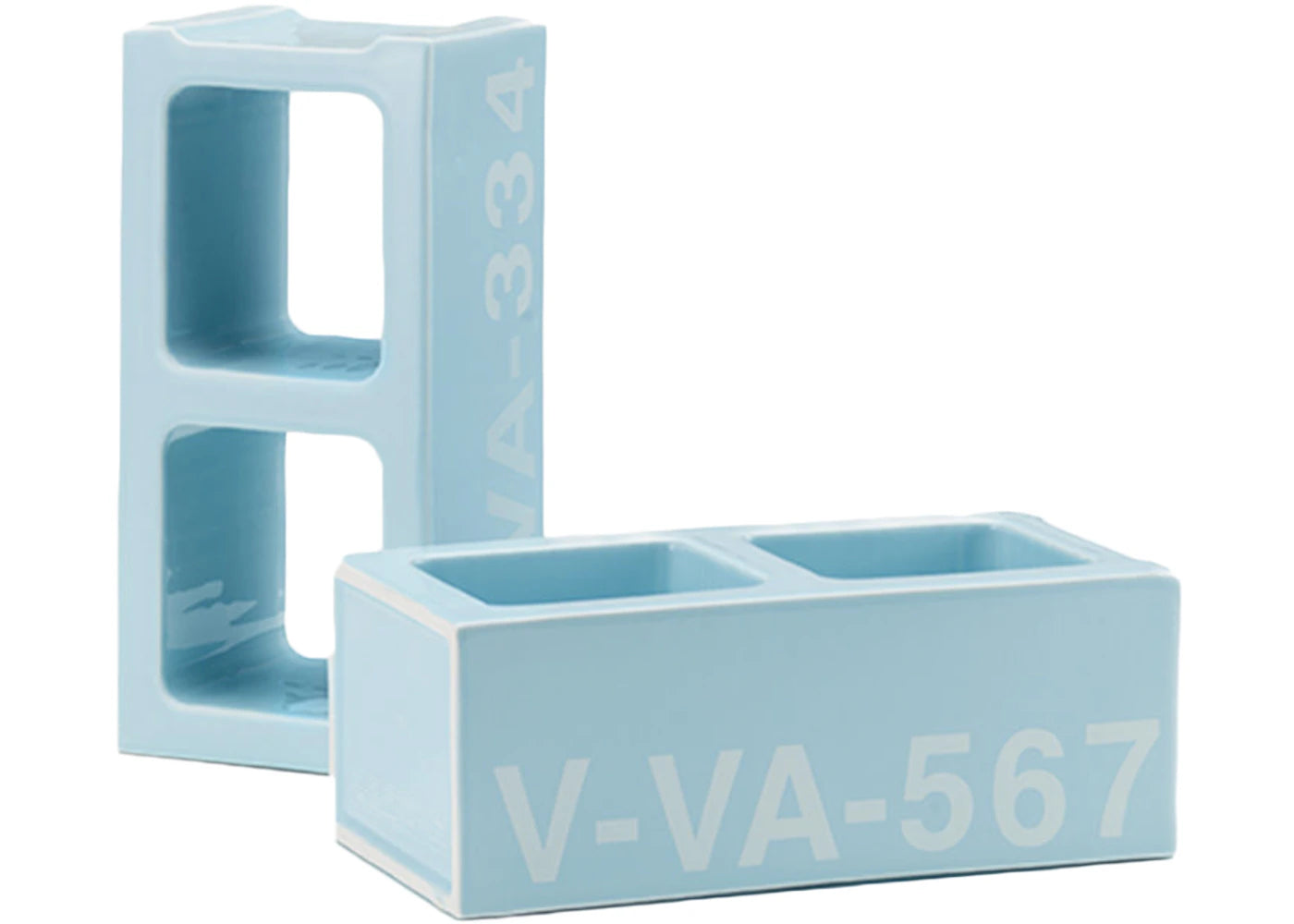 Virgil Abloh x Vitra Ceramic Block Baby Blue