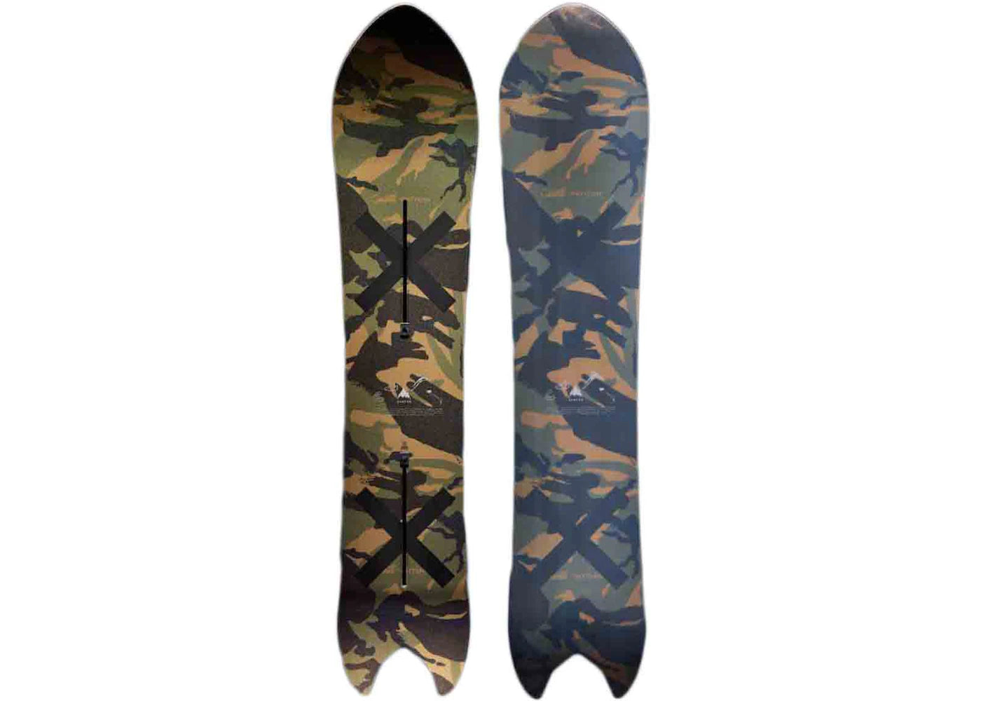 Virgil Abloh x Burton "3" Snowboard Jungle