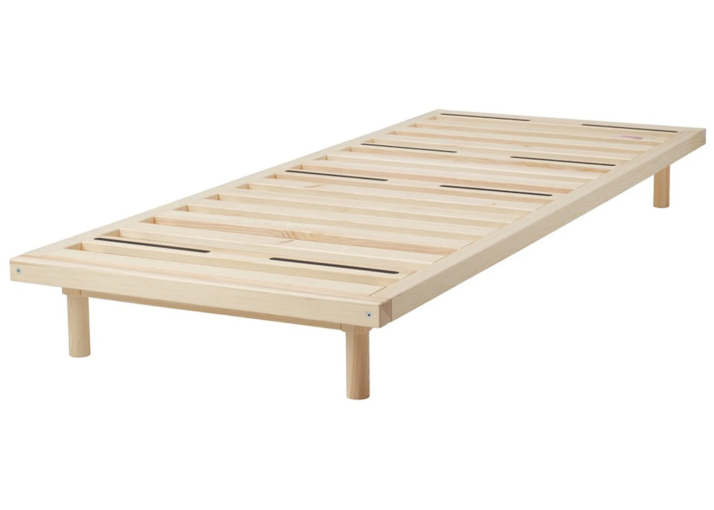 Virgil Abloh x IKEA MARKERAD US Bed Frame Brown