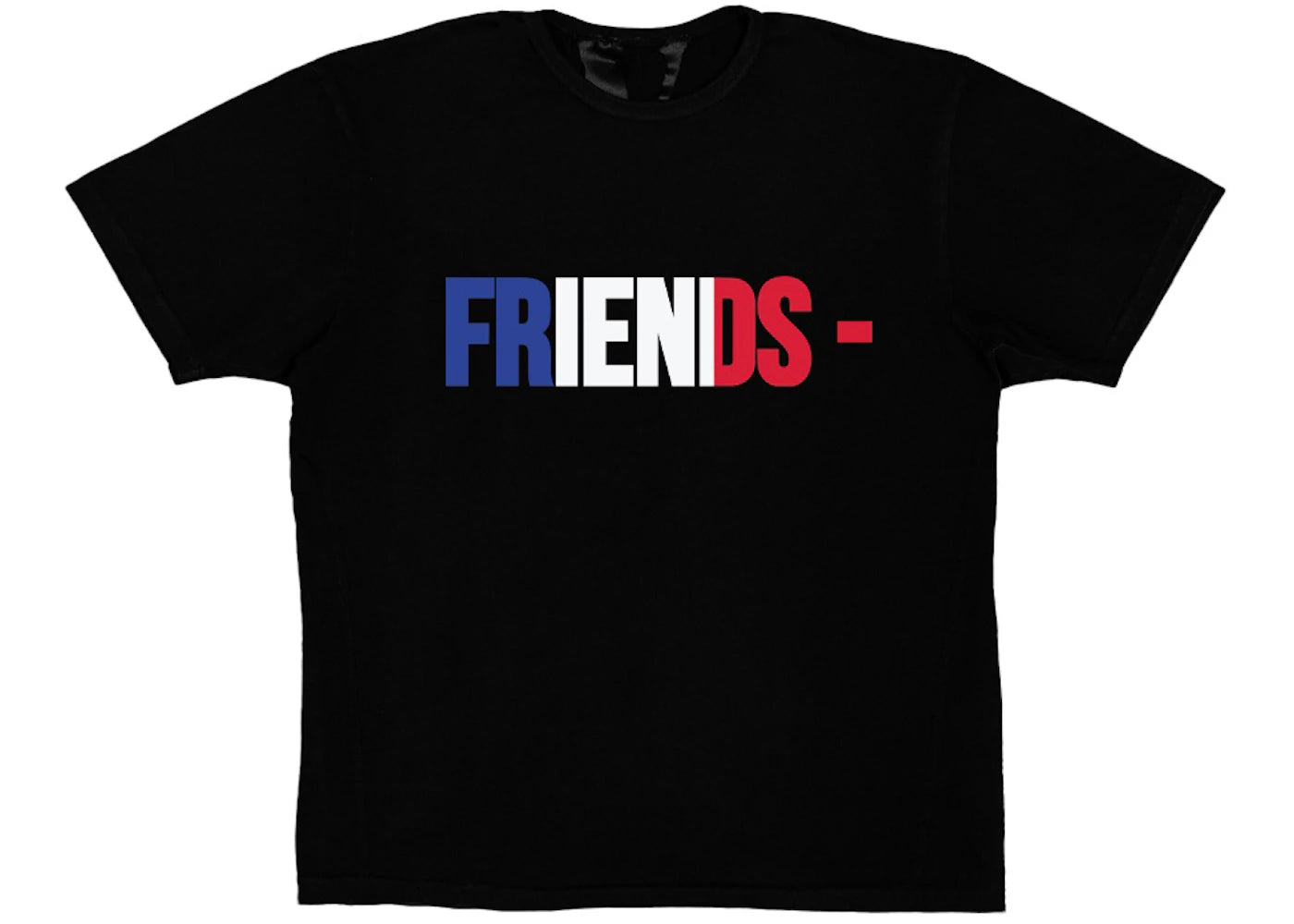 Vlone FRIENDS FRA T-shirt Black