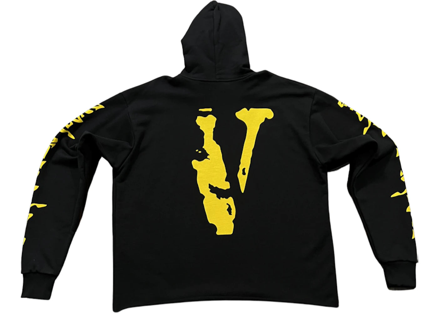 Vlone Mirage Hoodie Black/Yellow