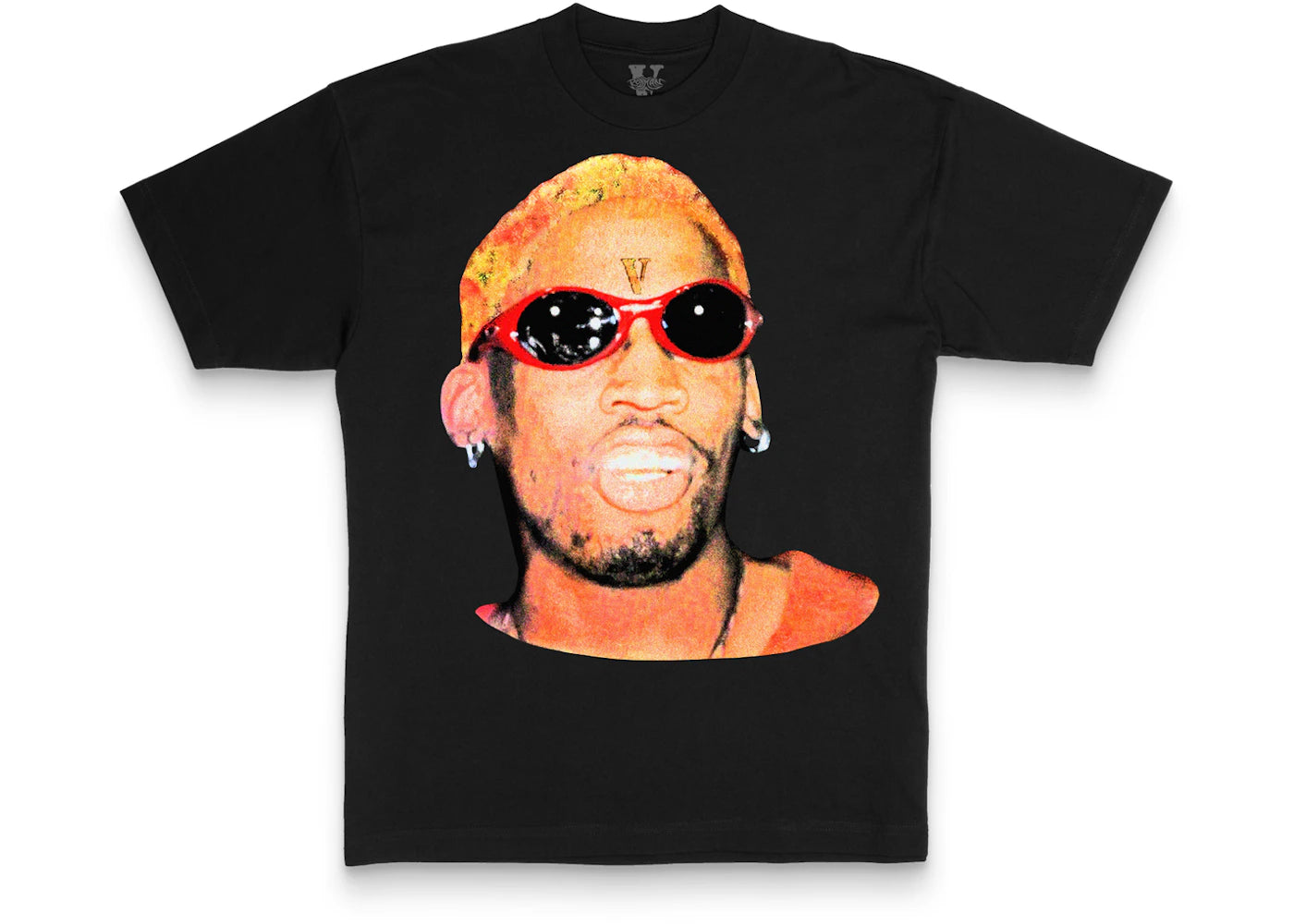 Vlone Rodman Airbrush T-shirt Black