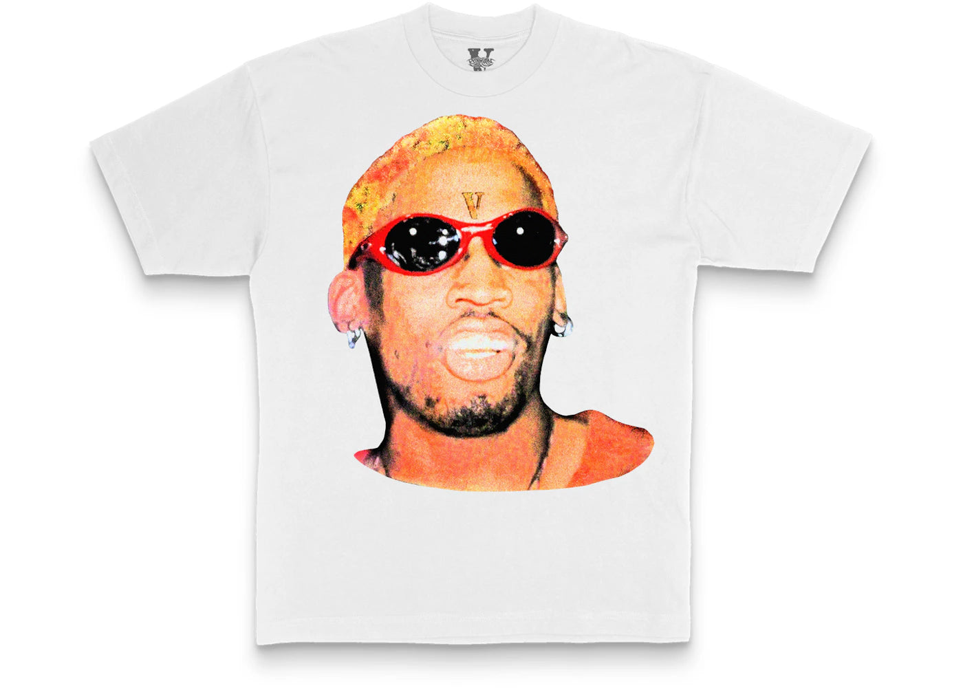 Vlone Rodman Airbrush T-shirt White