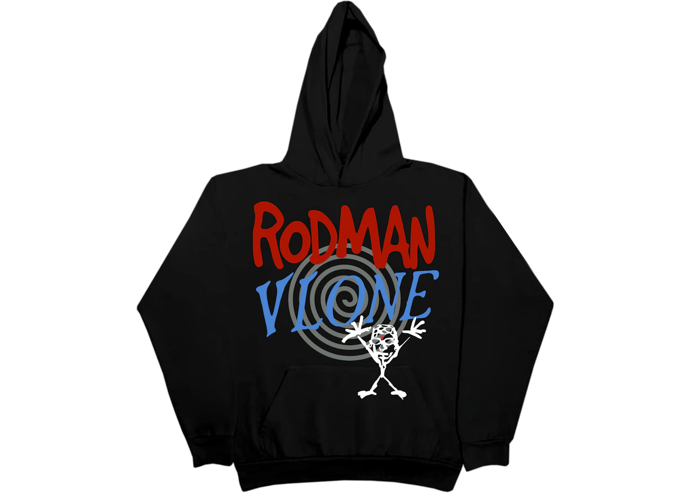 Vlone Rodman Pearl Hoodie Black