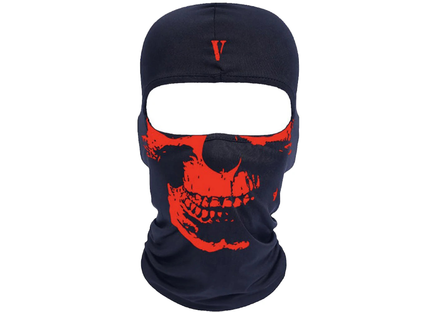 Vlone Skull Ski Mask Black/Red