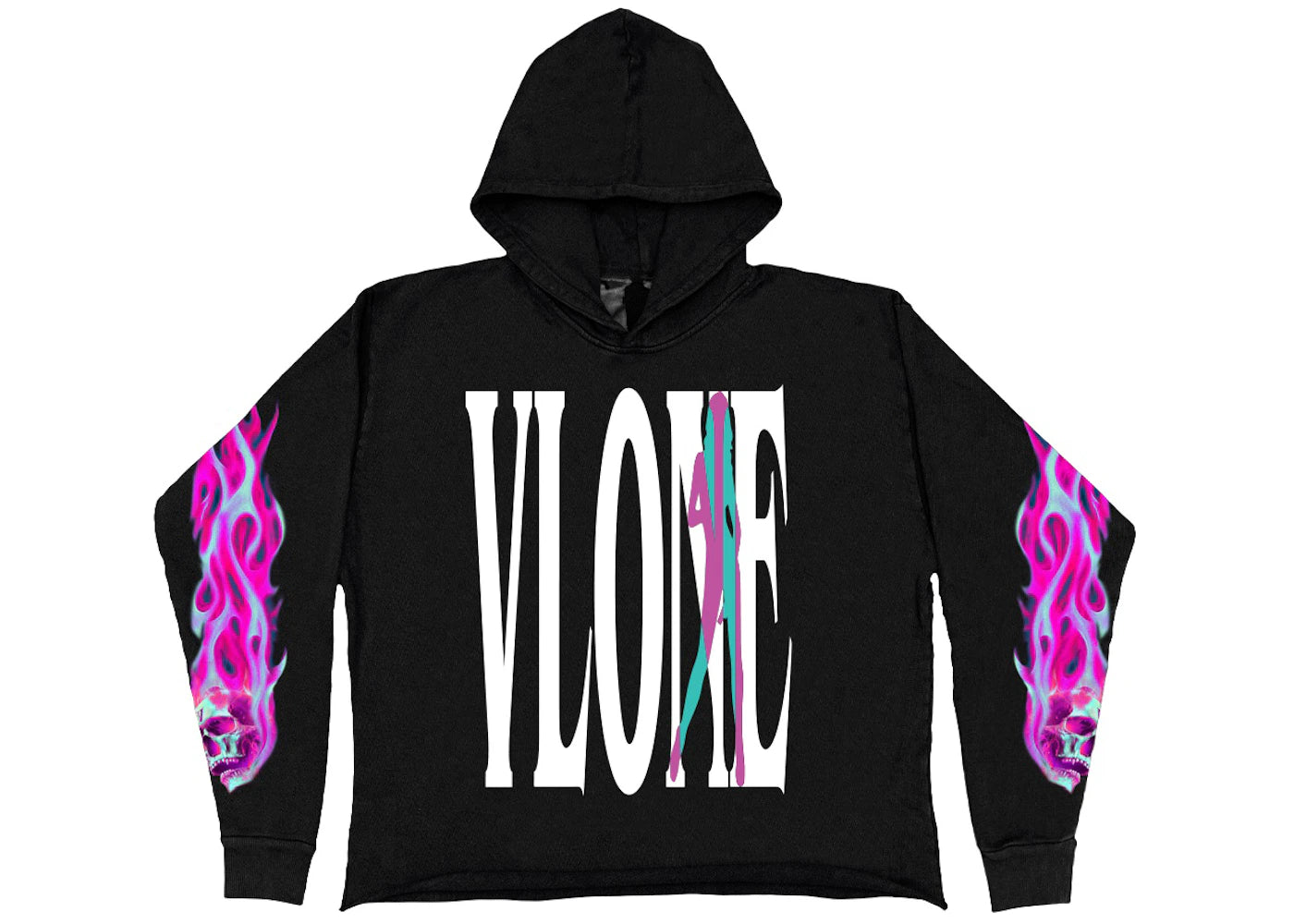 Vlone Vice City Hoodie Black