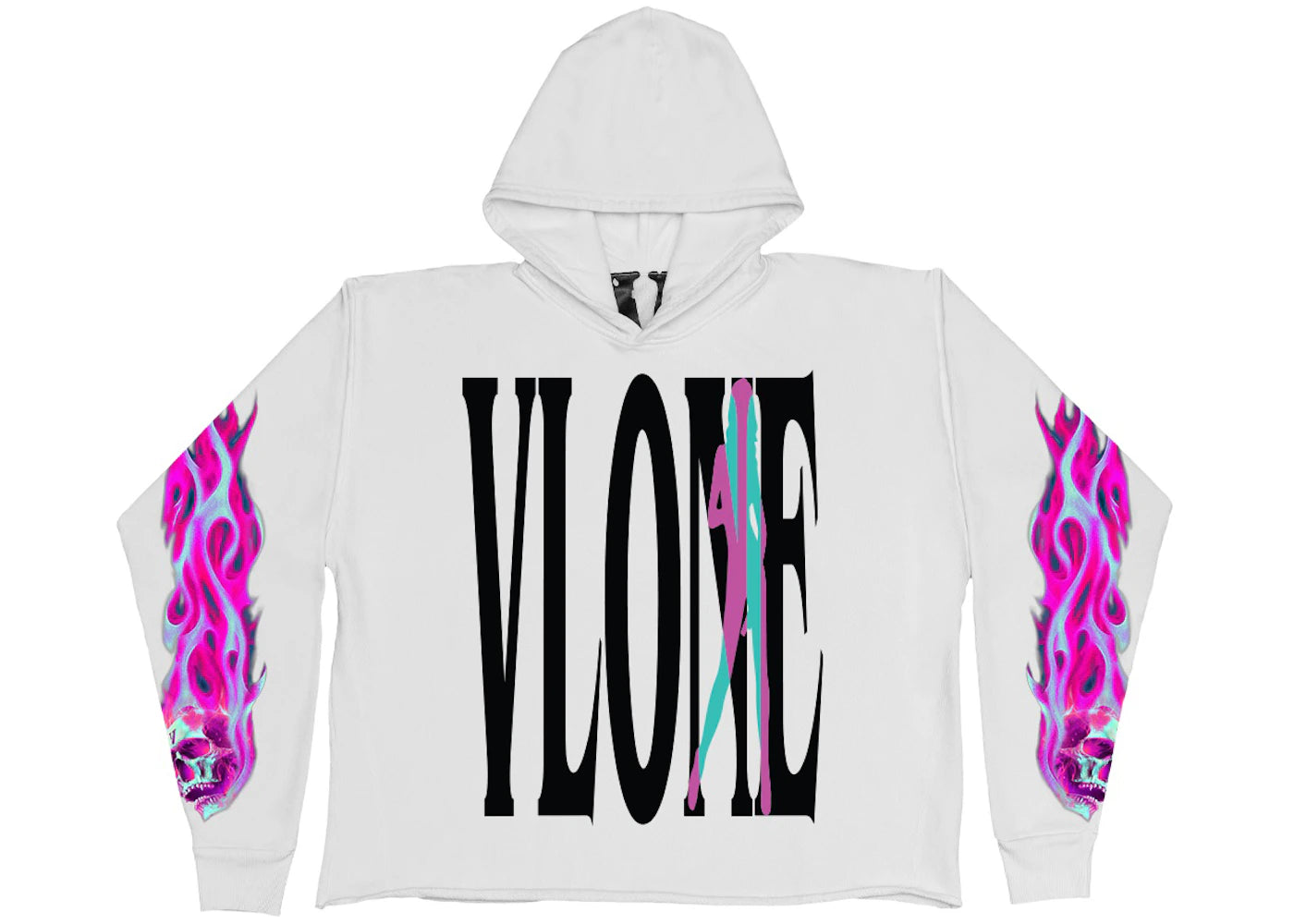 Vlone Vice City Hoodie White