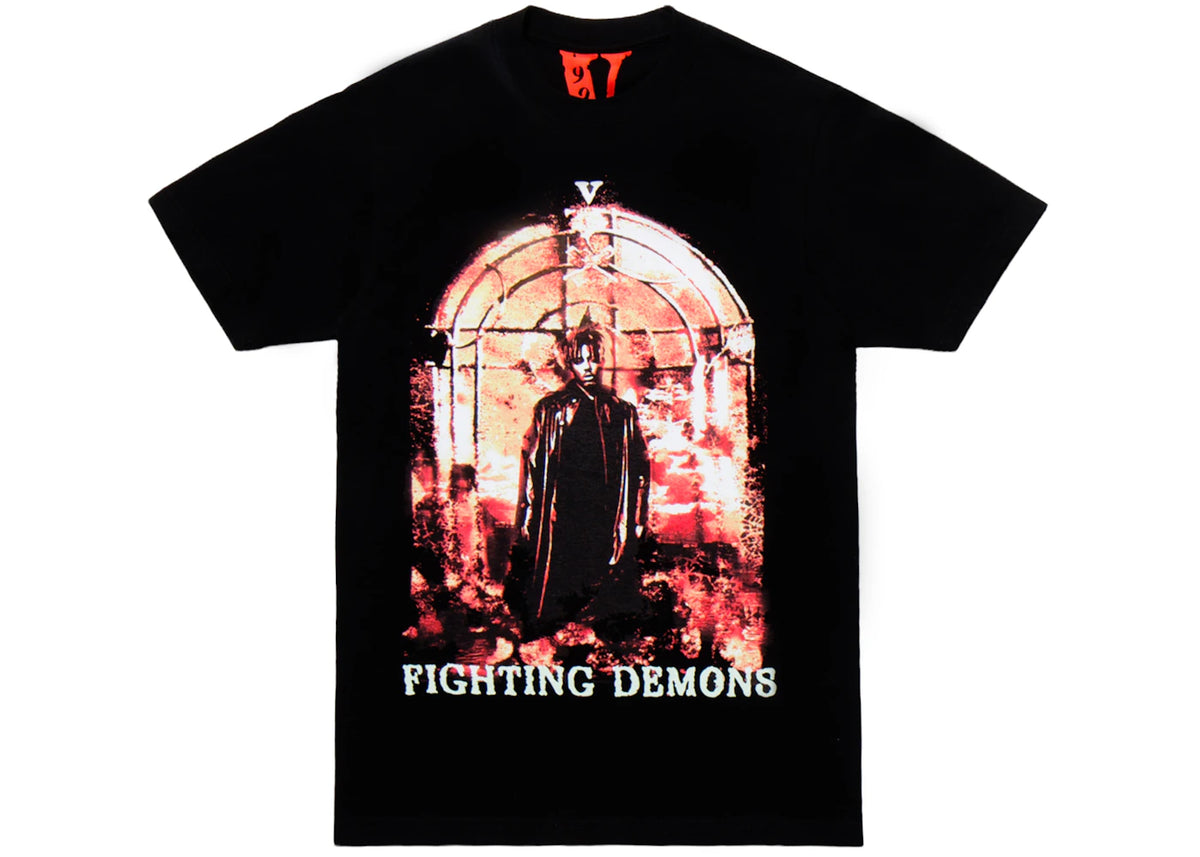 Juice Wrld x Vlone Demon T-shirt Black