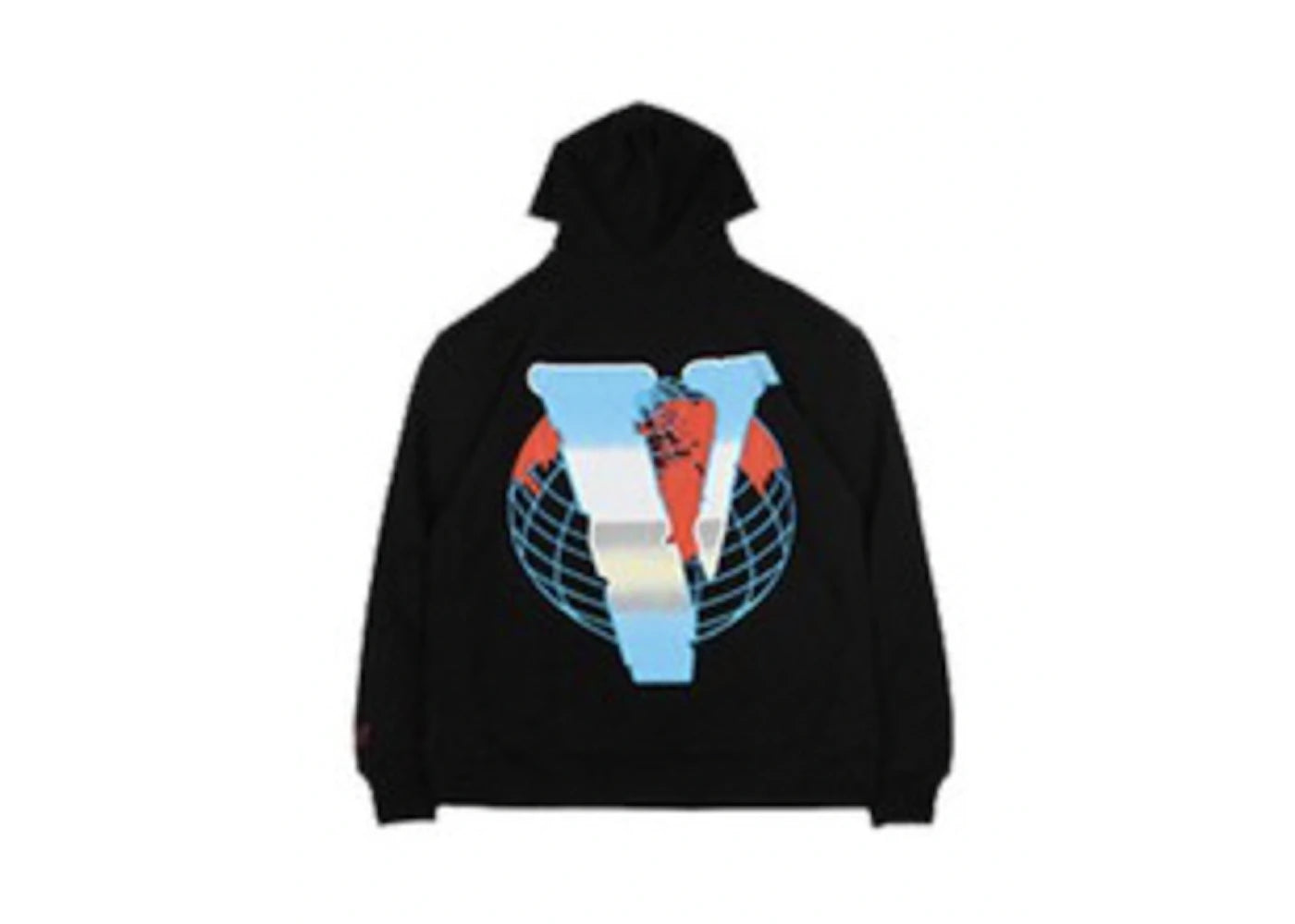 Vlone x Juice Wrld Chrome VWRLD Hoodie Hoodie Black