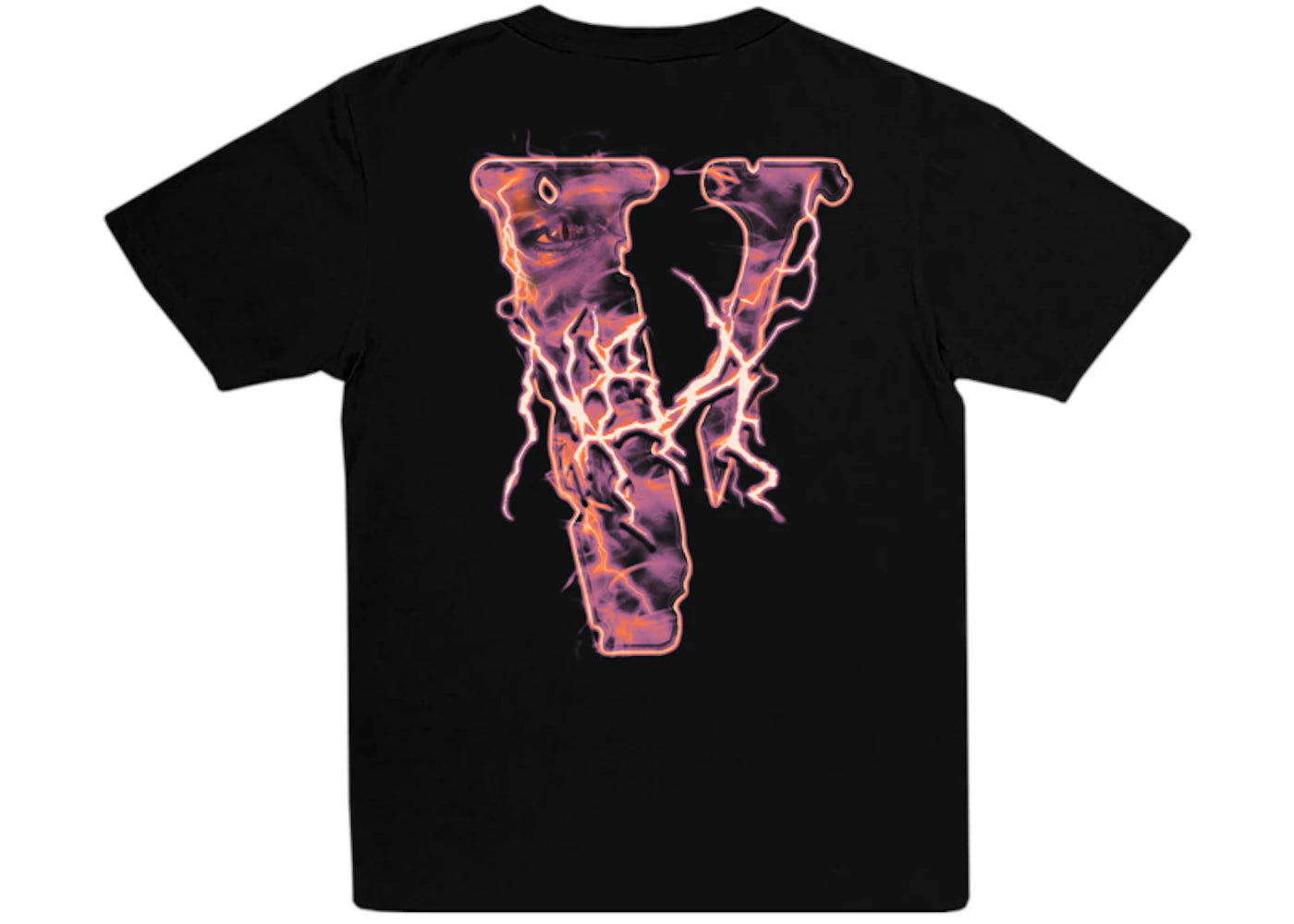 Vlone x Never Broke Again Eyes T-shirt Black