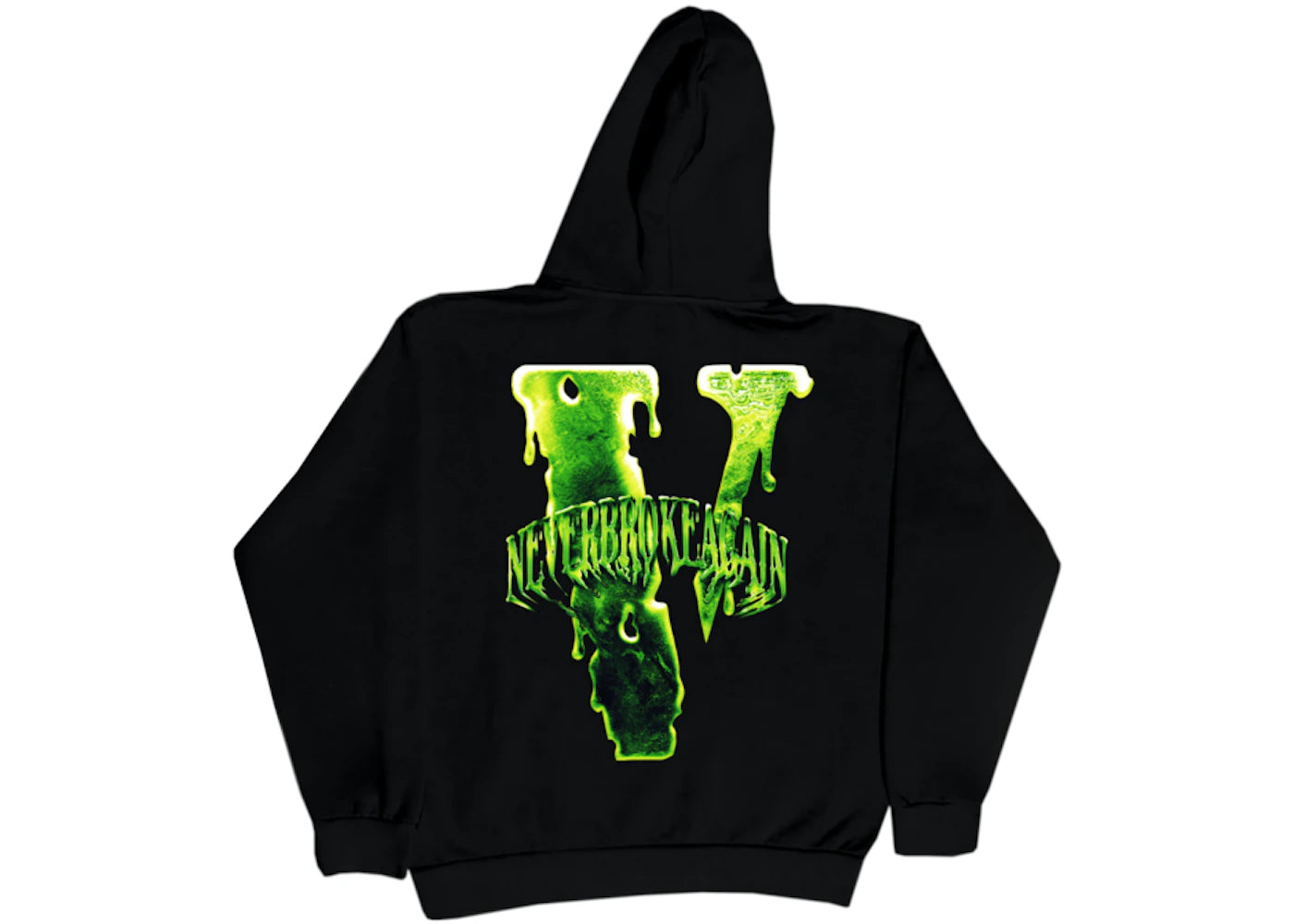 Vlone x Never Broke Again Slime Hoodie Black