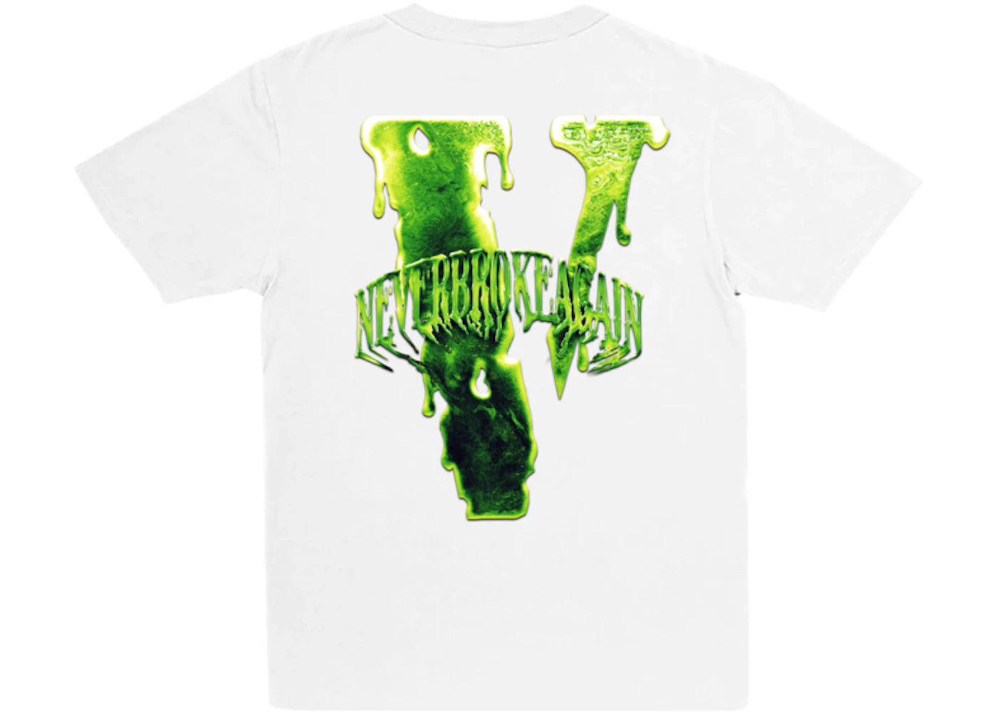 Vlone x Never Broke Again Slime T-shirt White