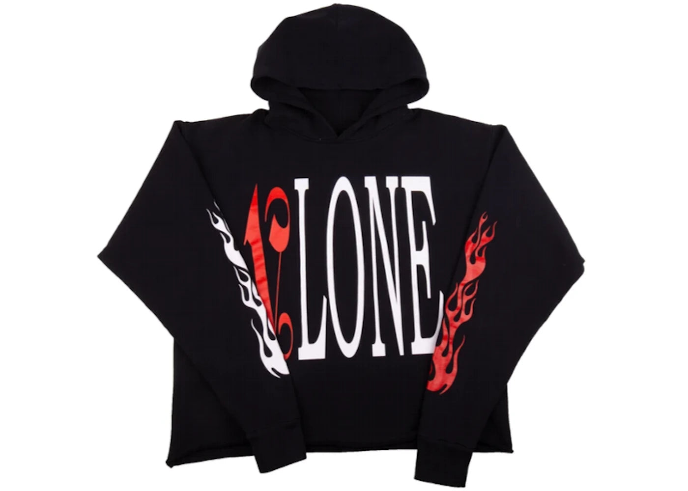 Vlone x Palm Angels Hoodie Black/Red