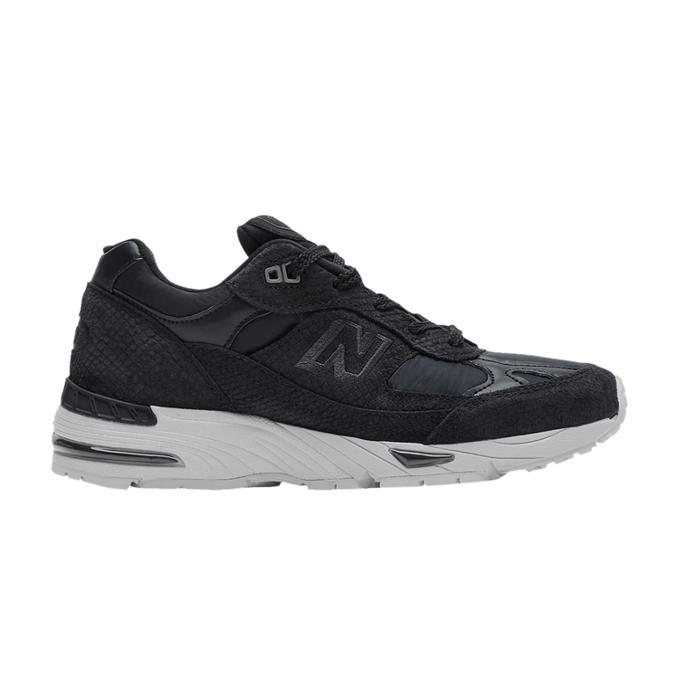 New Balance 991 MiUK Black Reptile (Women's)