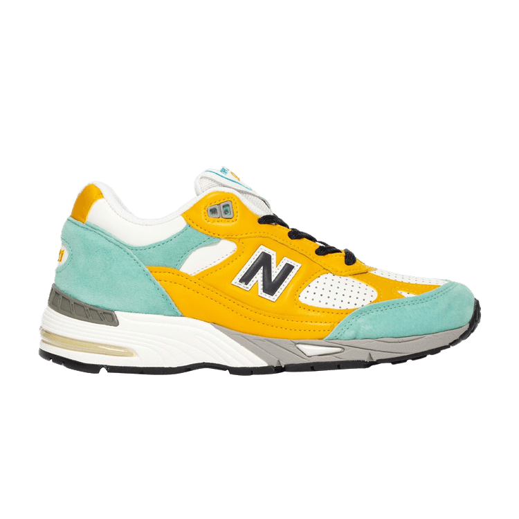 New Balance 991 SNS Yellow Blue (Women's)