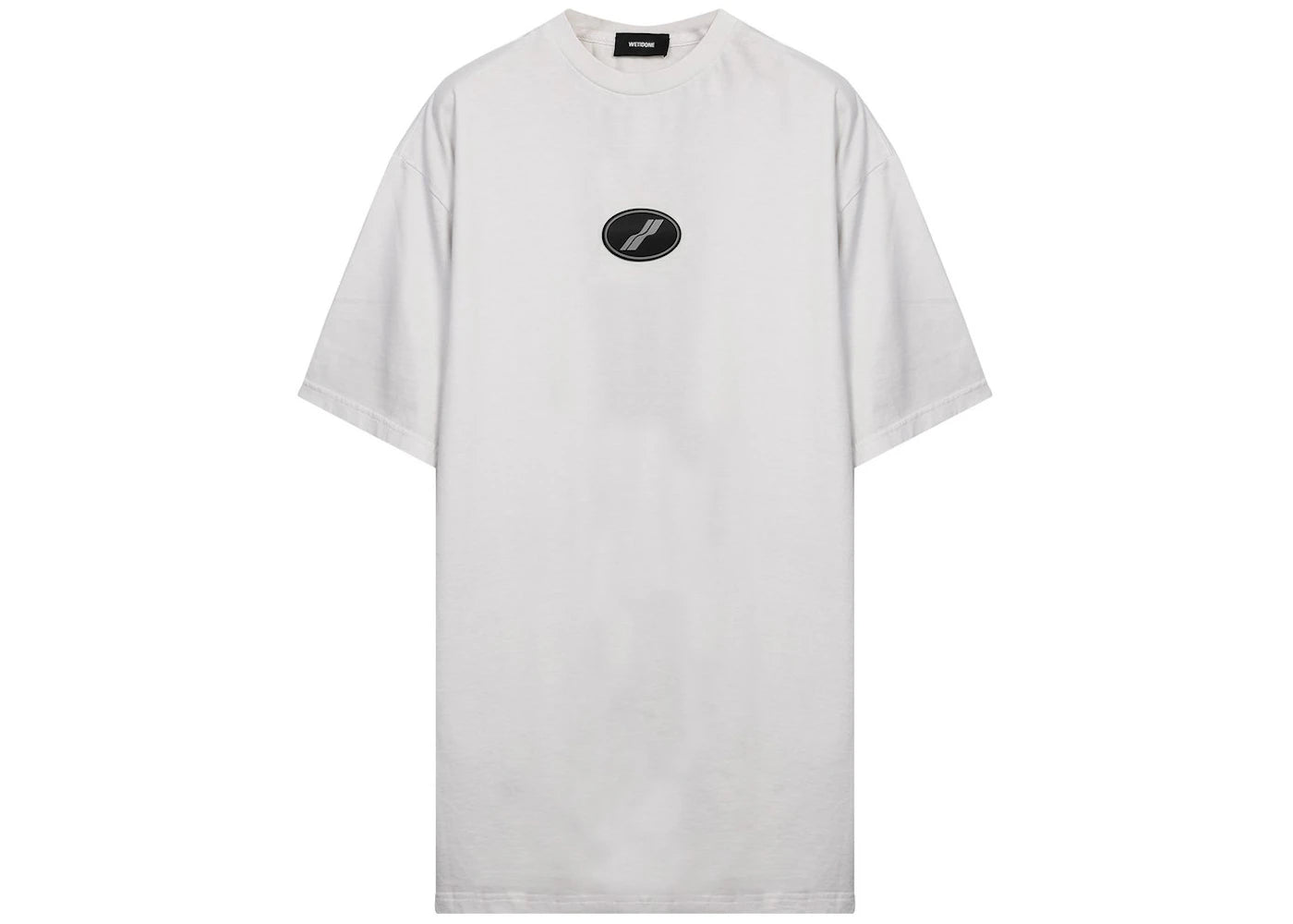 WE11DONE Logo Print T-shirt Ivory