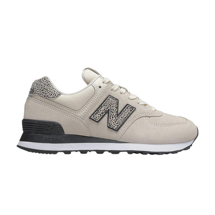 New Balance 574 Cheetah Print Angora (Women's)