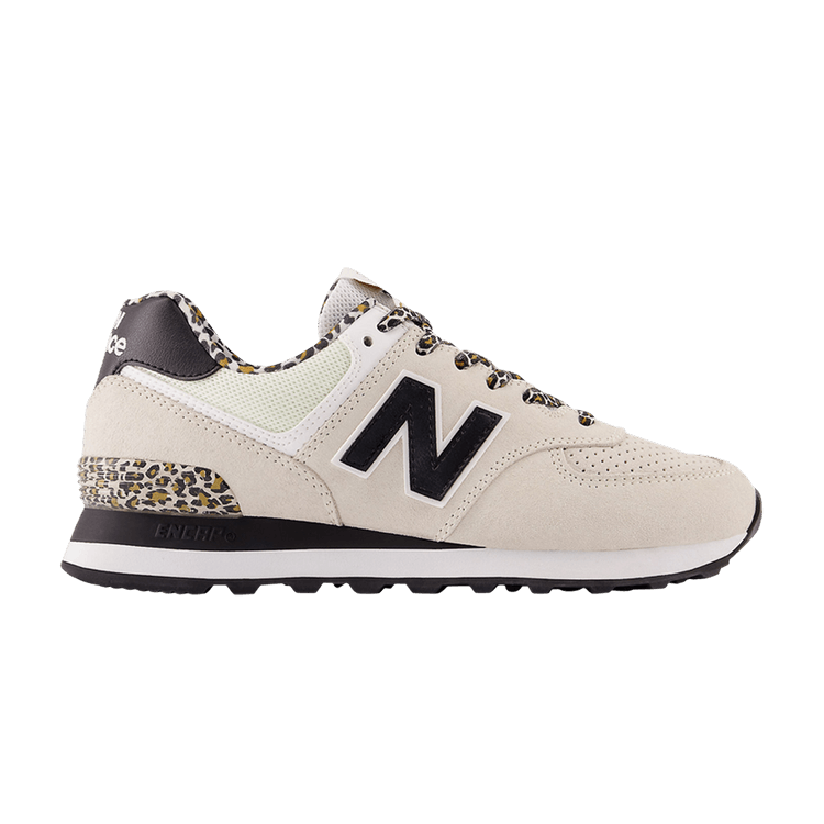 New Balance 574 Leopard Print Grey Black (Women's)