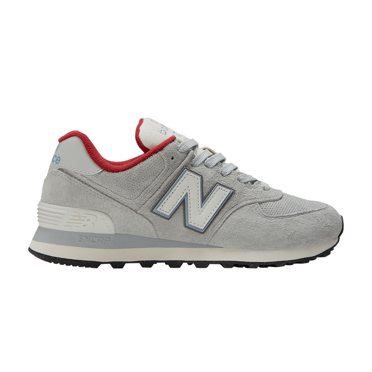 New Balance 574 Blue Varsity Red (Women's)