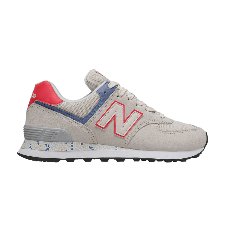 New Balance 574 Raw Silk Vivid Coral (Women's)