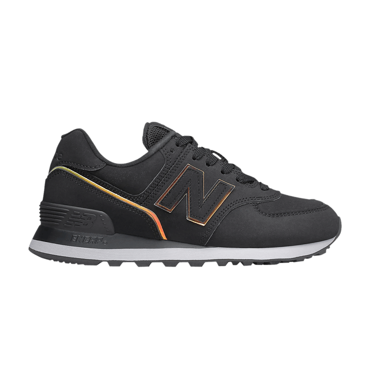 New Balance 574 Black Iridescent (Women's)