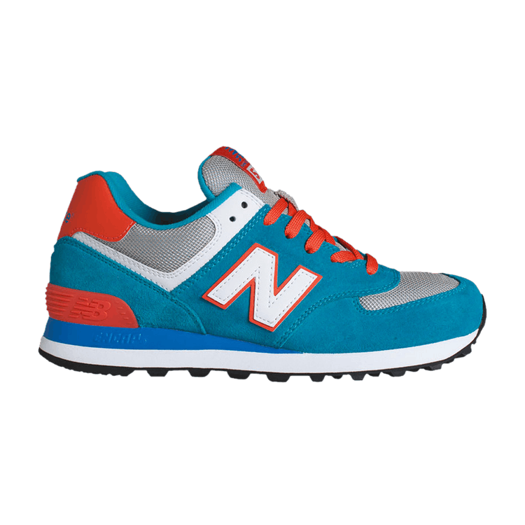 New Balance 574 Aqua Orange (Women's)