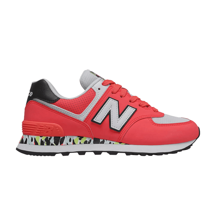 New Balance 574 Vivid Coral Camo (Women's)