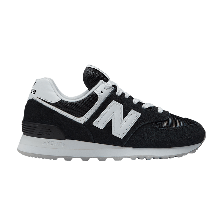 New Balance 574 Black White (Women's)