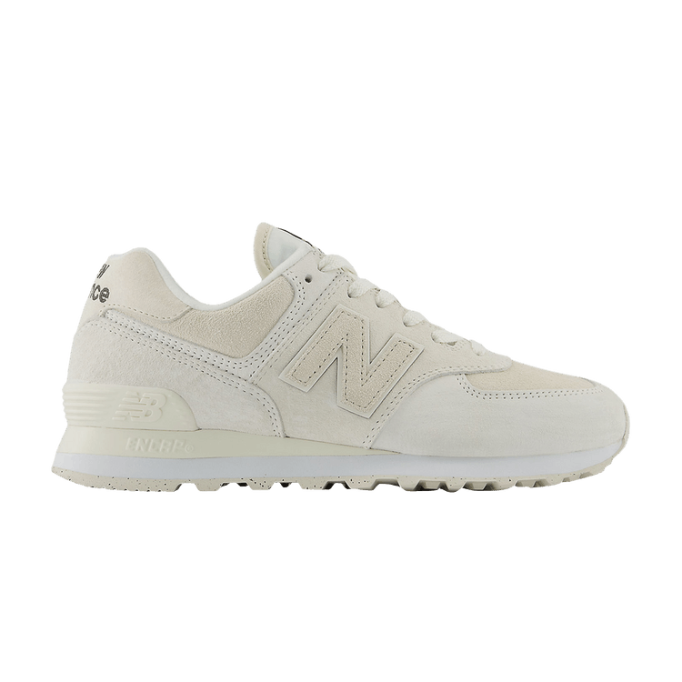 New Balance 574 Sea Salt Linen Suede (Women's)