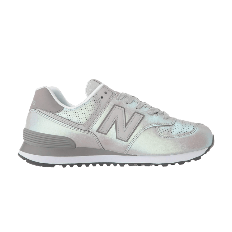 New Balance 574 Sheen Pack Silver (Women's)