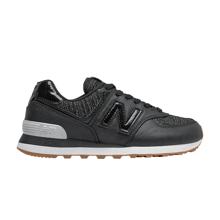 New Balance 574 Black Magnet (Women's)