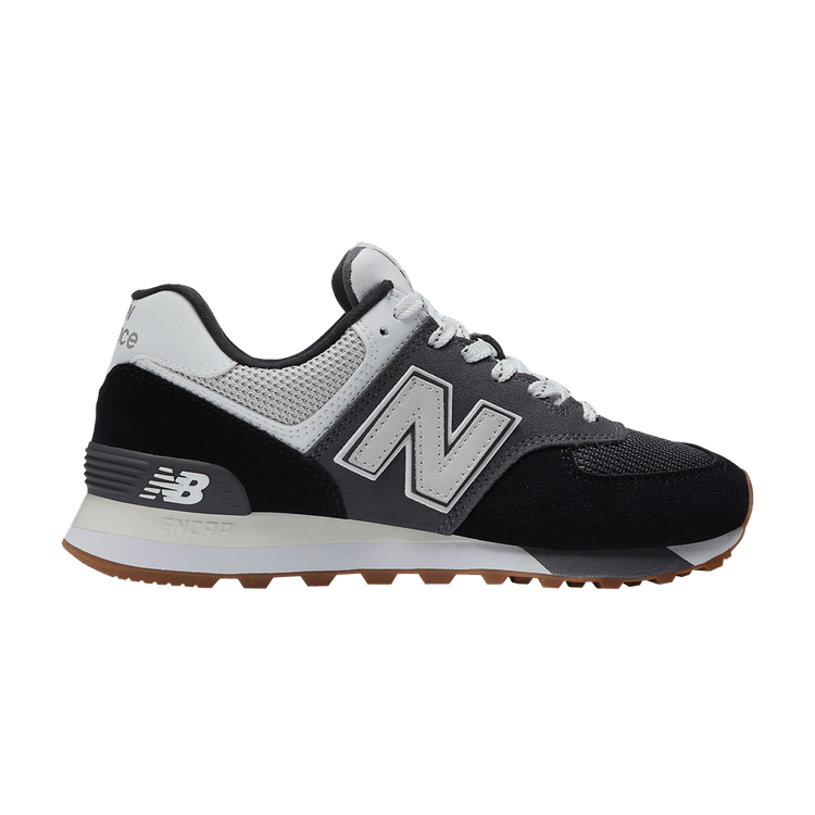 New Balance 574 Grey Black White (Women's)