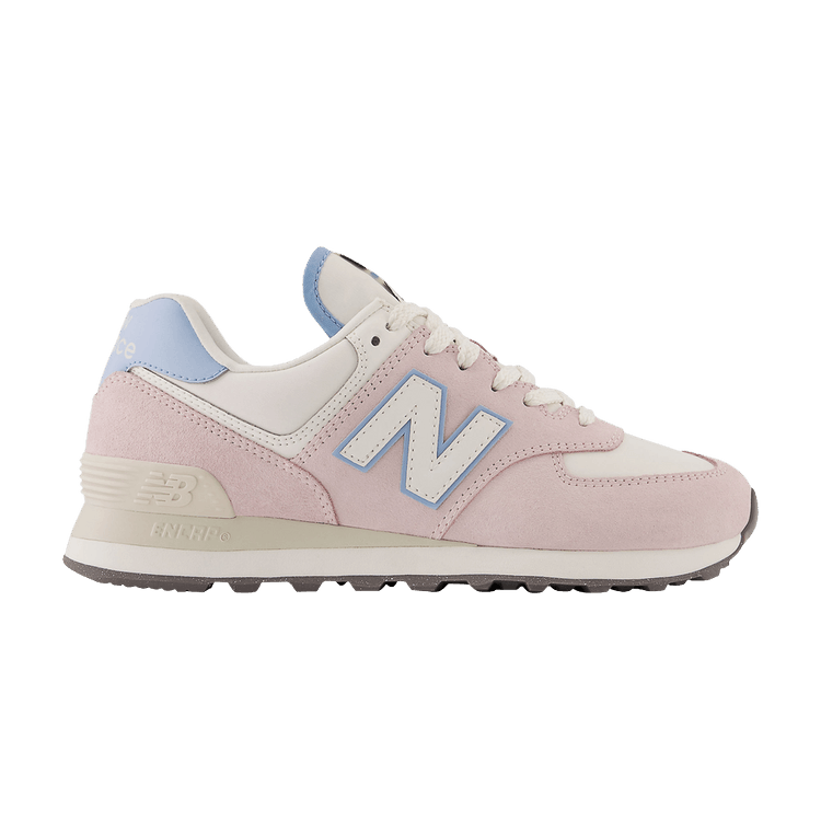 New Balance 574 Stone Pink Sea Salt Blue Haze (Women's)