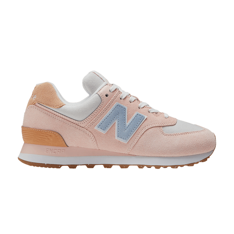 New Balance 574 Pink Blue Orange (Women's)