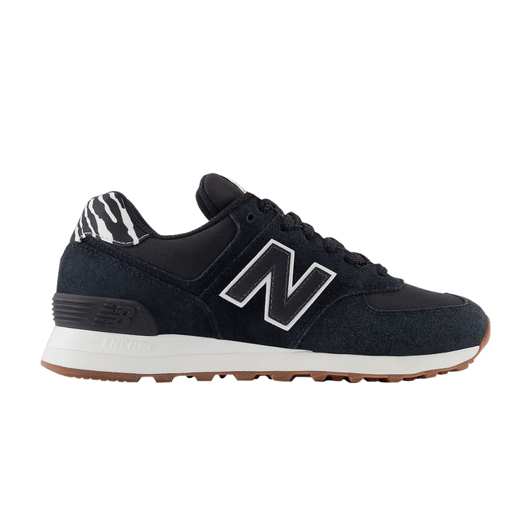 New Balance 574 Black Zebra (Women's)