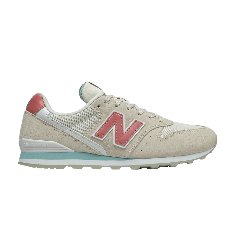 New Balance 996 Off White Pink Teal (Women's)