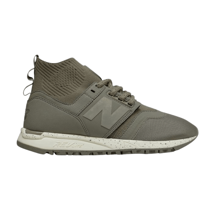 New Balance 247 Mid Olive Ivory Off White (Women's)