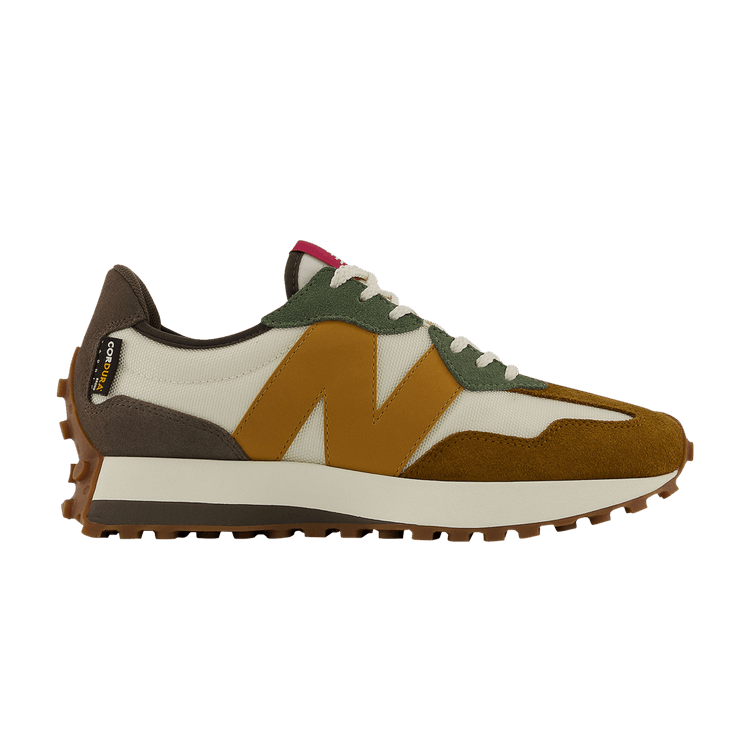 New Balance 327 Winter Wheat Brown Green (Women's)