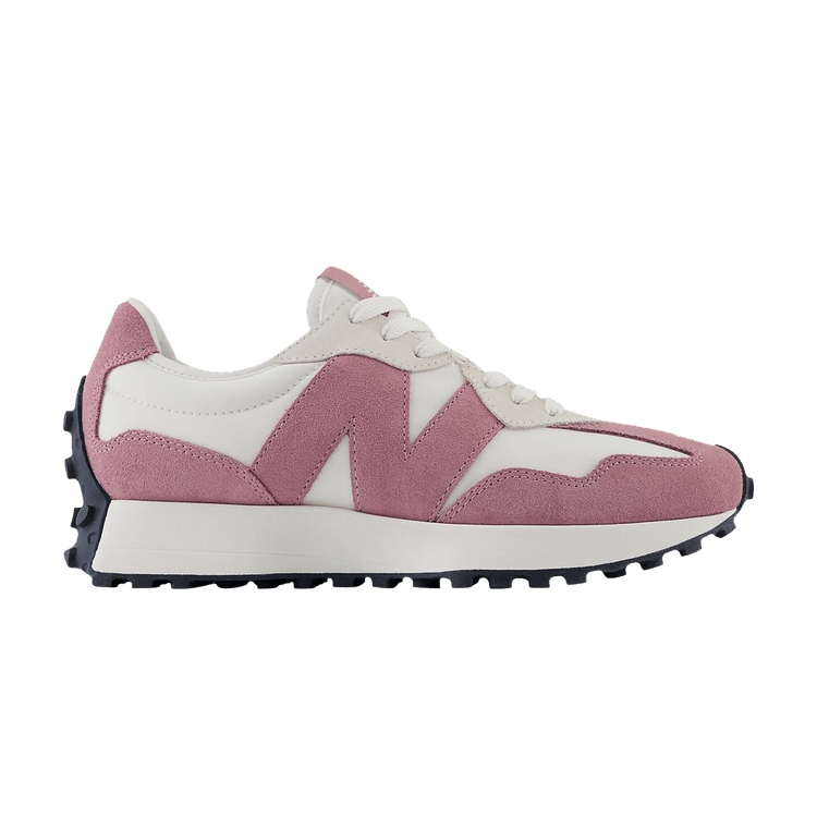 New Balance 327 Pink White Suede (Women's)