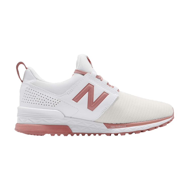 New Balance 574 White Pink (Women's)