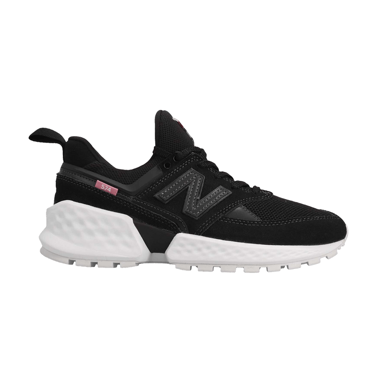 New Balance 574 Black Pink Tab (Women's)