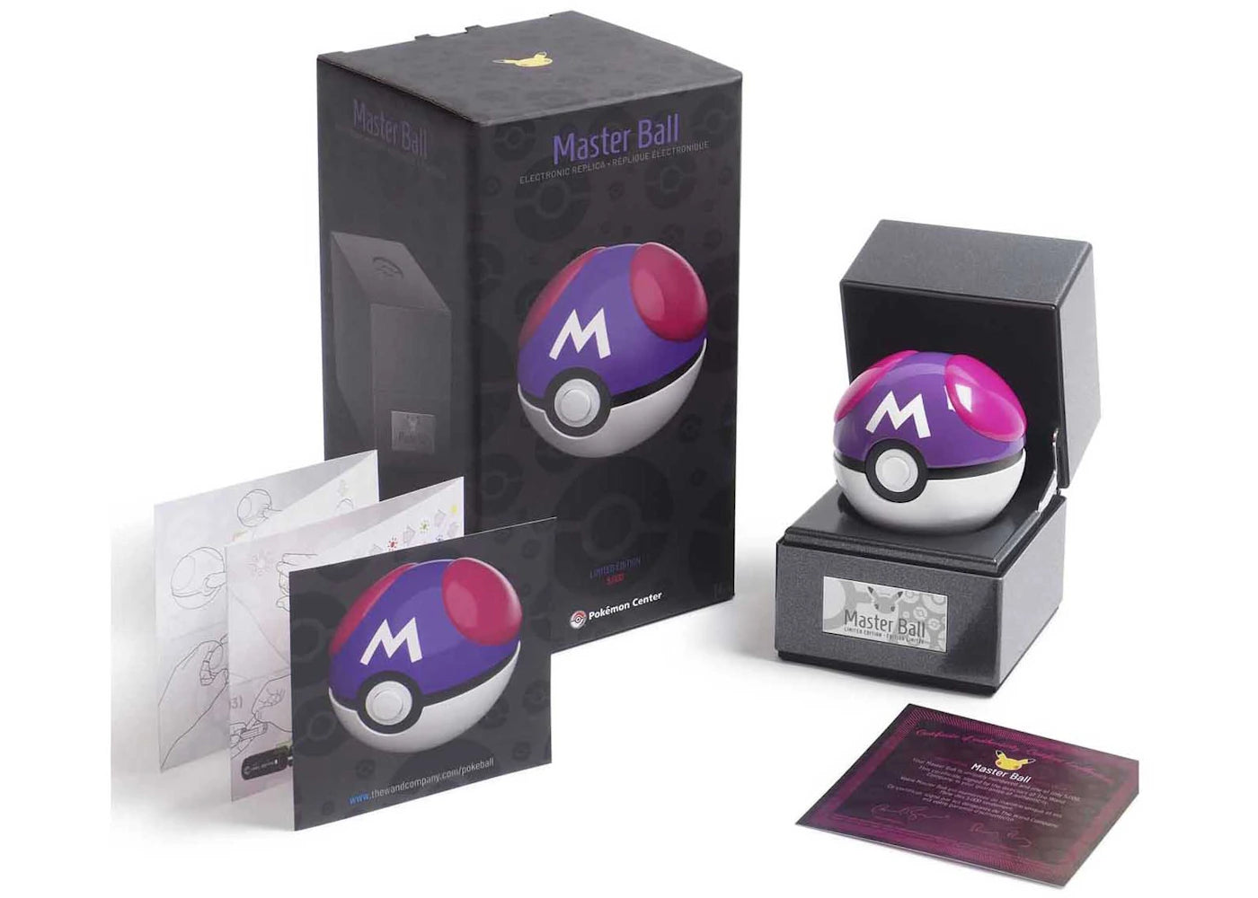 The Wand Company Pokemon 25th Anniversary Master Ball (Limited Edition of 5000)