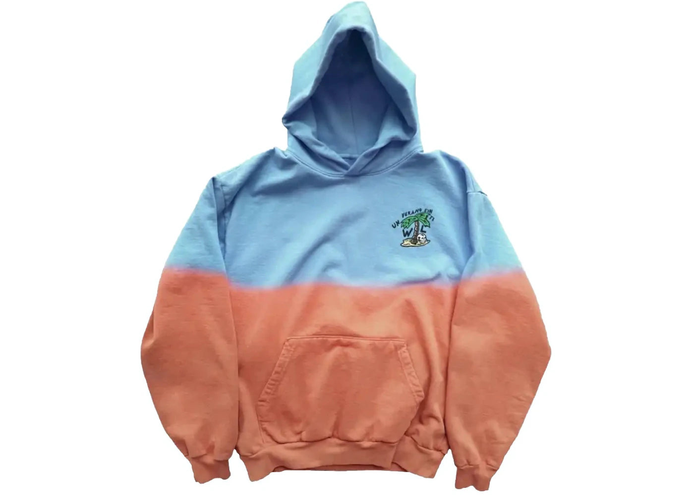 Warren Lotas Bad Bunny Un Verano Sin Ti Ombre Hoodie Blue