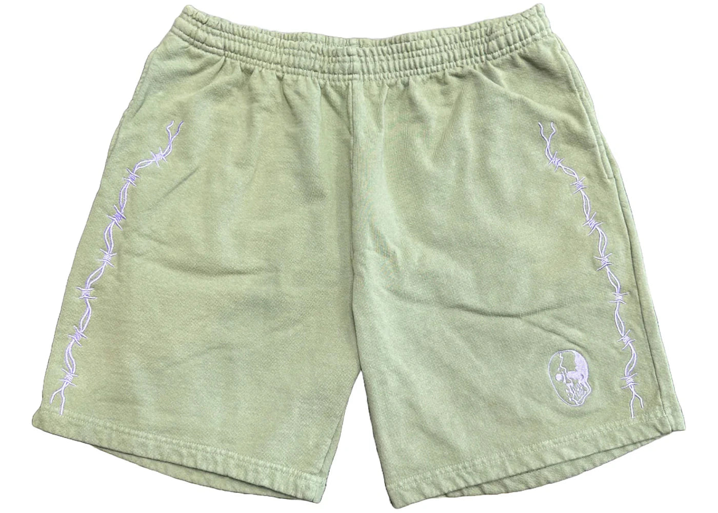 Warren Lotas Barbed Wire Shorts Olive