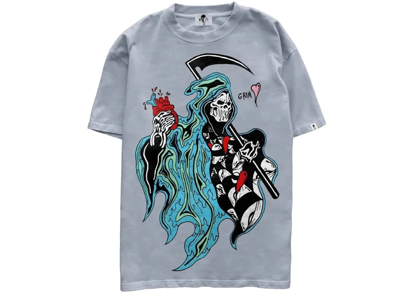 Warren Lotas Matty boy Reaper Tee Grey